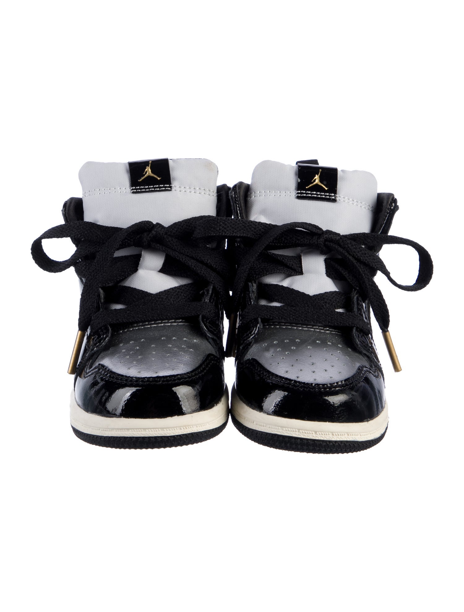 Jordan Kids Leather High Top Sneakers