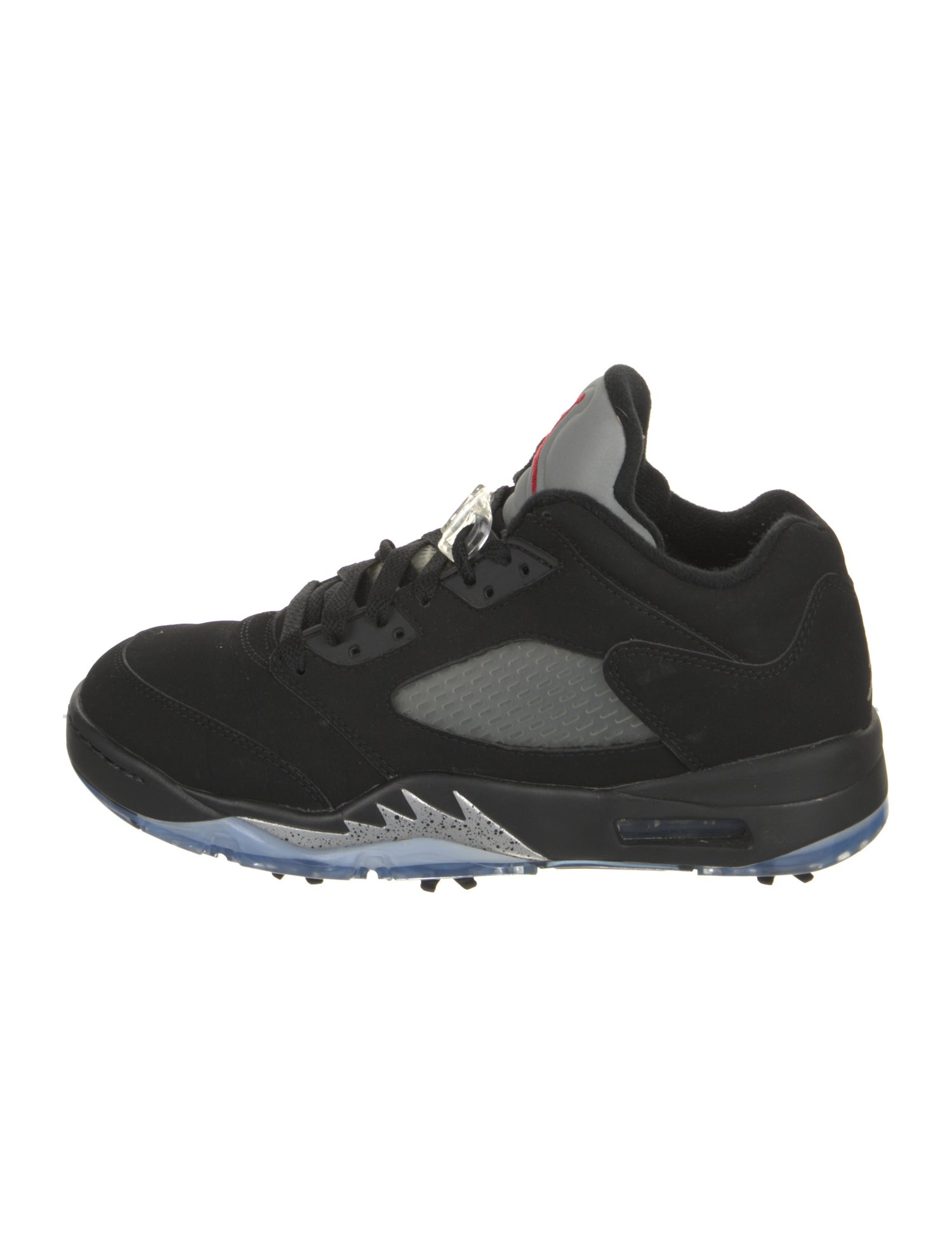 Jordan 5 Retro Low Golf Black Metallic Athletic Sneakers