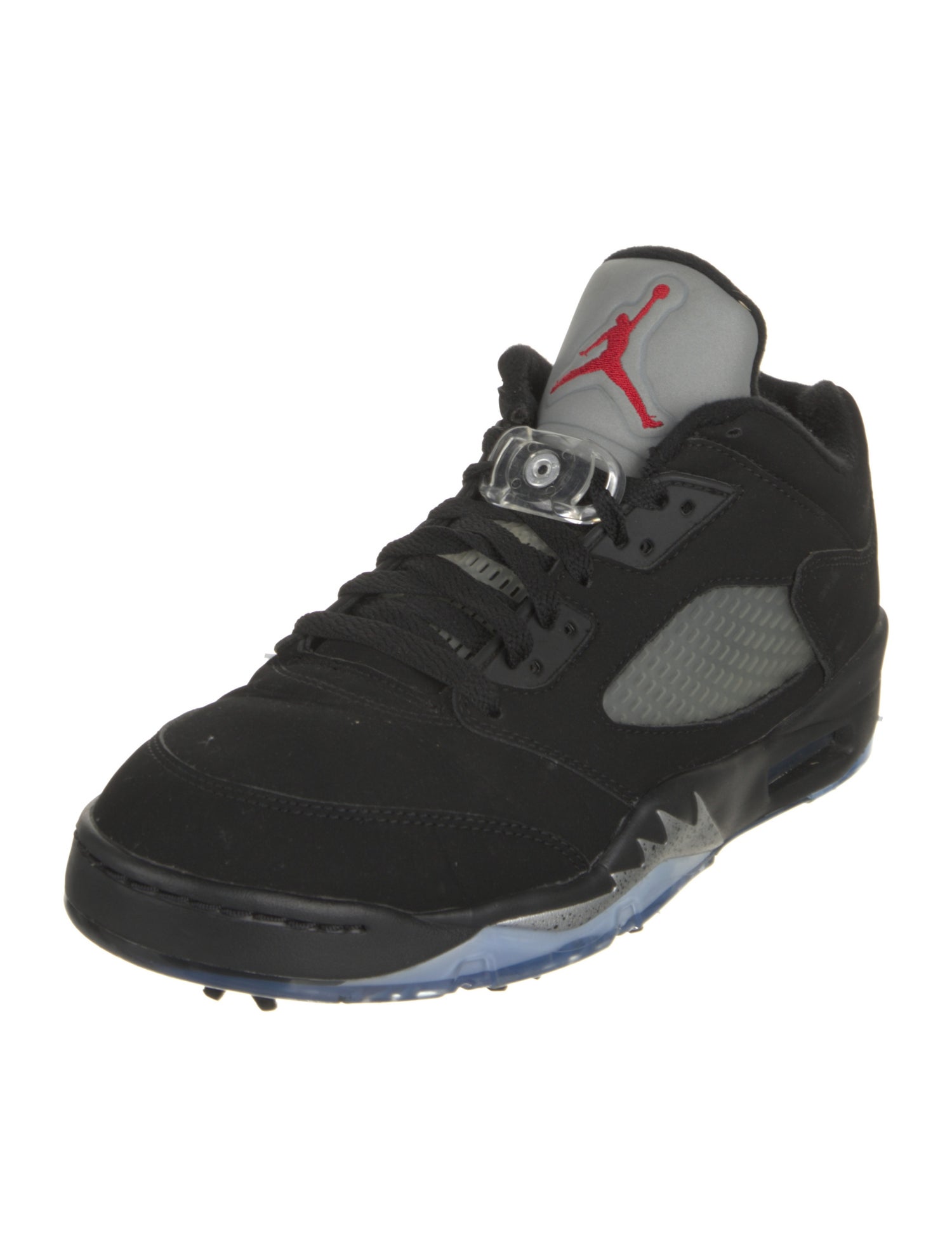 Jordan 5 Retro Low Golf Black Metallic Athletic Sneakers