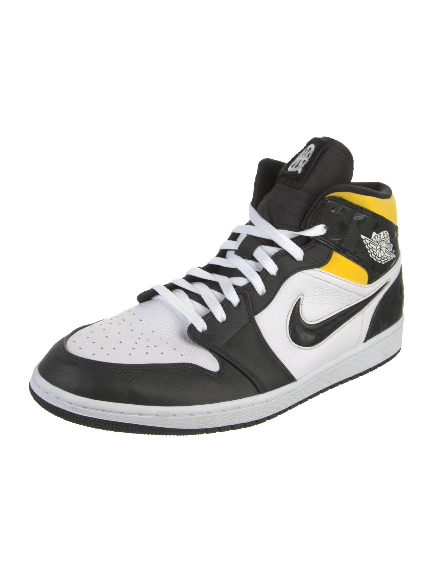 Jordan Leather Printed Sneakers