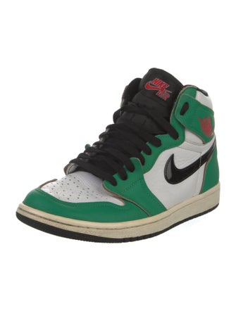 Jordan 1 Retro High 'Lucky Green' (W) Athletic Sneakers