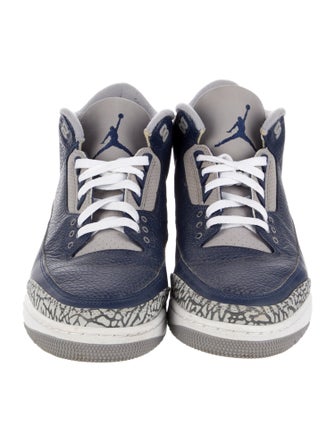 Jordan 3 Retro 'Georgetown' Athletic Sneakers
