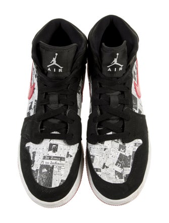Jordan 1 Mid Newspaper Air Times