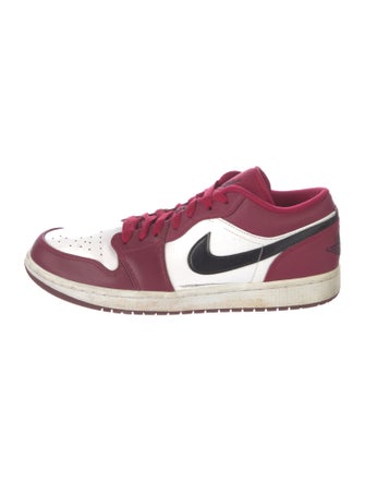 Jordan 1 Low Noble Red Sneakers