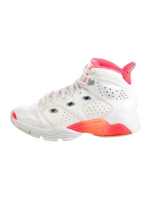 Jordan Boys' 6-17-23 GS 'White Flash Crimson' Sneakers