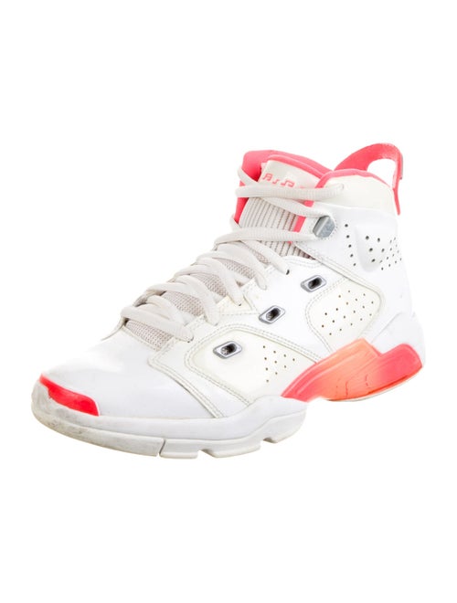 Jordan Boys' 6-17-23 GS 'White Flash Crimson' Sneakers