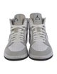 Jordan Leather Colorblock Pattern Athletic Sneakers