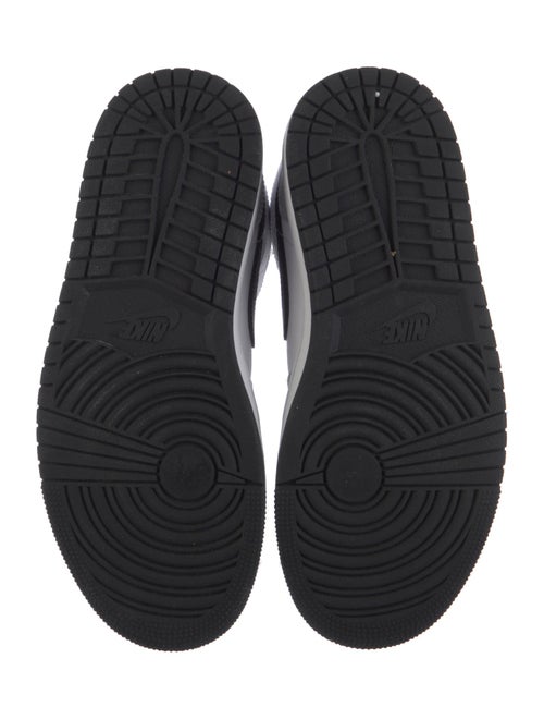 Jordan Leather Colorblock Pattern Athletic Sneakers