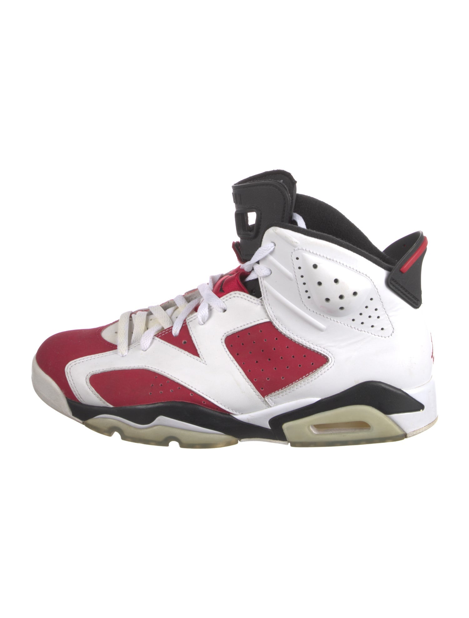 Jordan Leather Colorblock Pattern Sneakers
