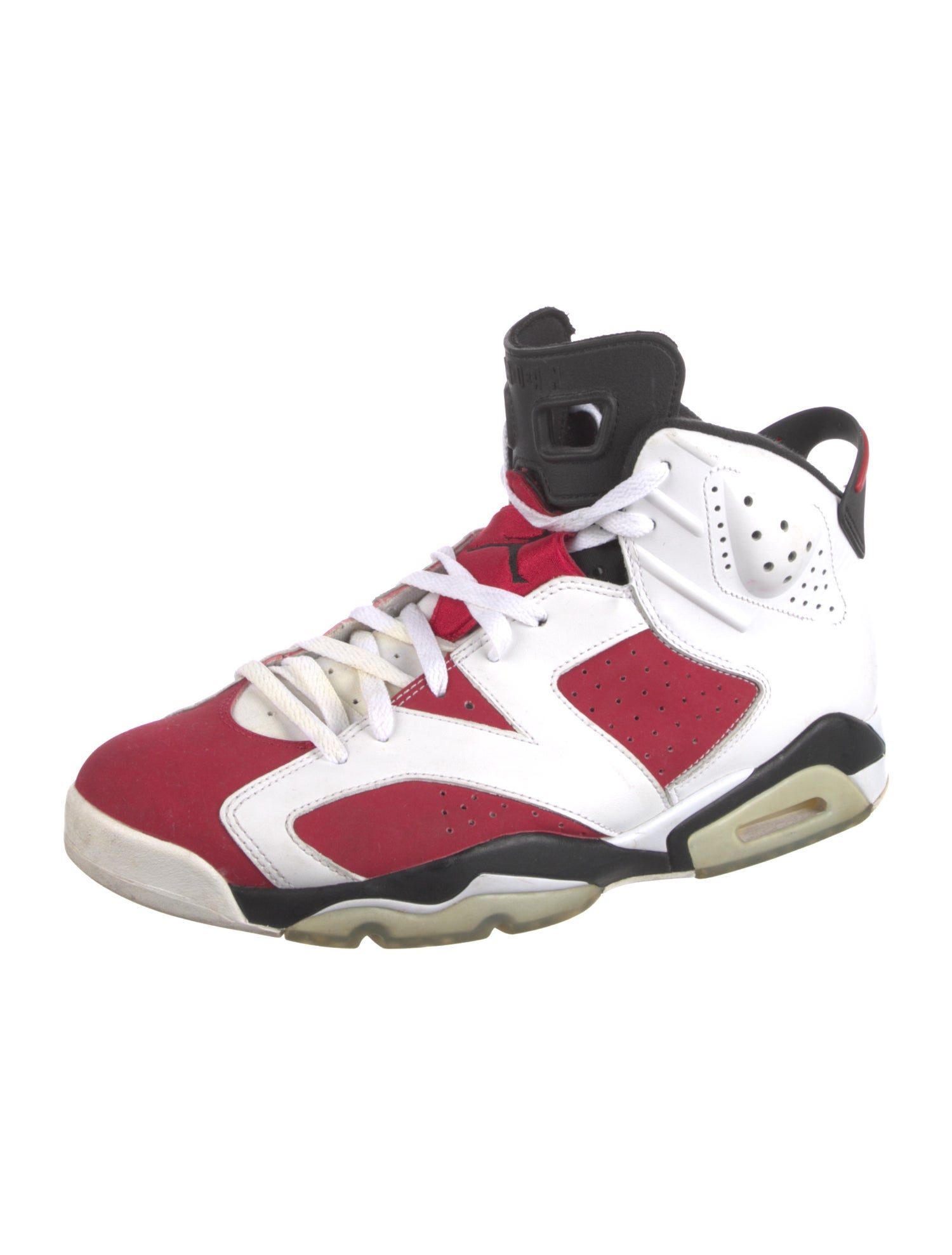 Jordan Leather Colorblock Pattern Sneakers