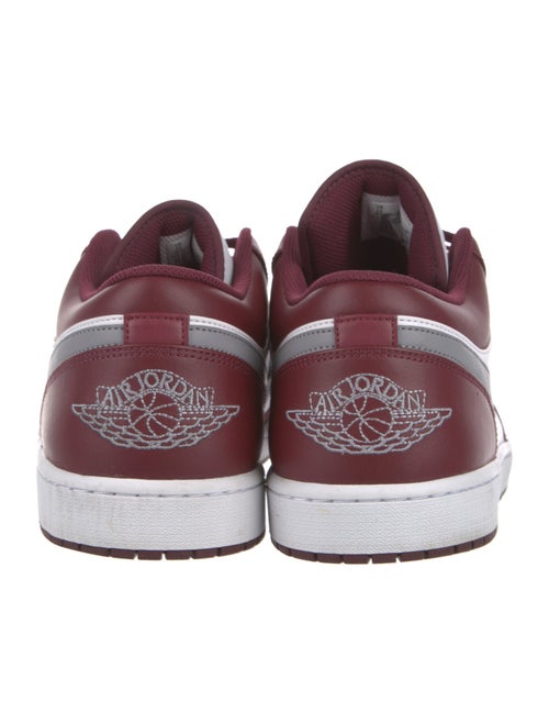 Jordan 1 Low 'White Bordeaux' Sneakers