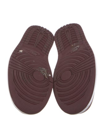 Jordan 1 Low 'White Bordeaux' Sneakers