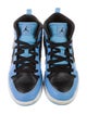 Jordan Kids' 1 Mid 'University Blue Black' (PS) Sneakers