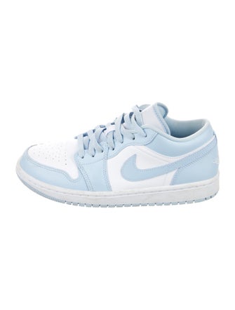 Jordan 1 Low 'White Ice Blue' (W) Sneakers
