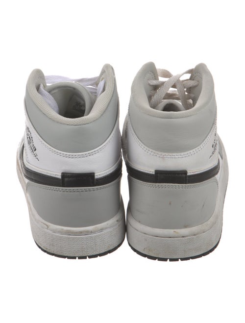 Jordan 1 Mid Light 'Smoke Grey' (W) Athletic Sneakers