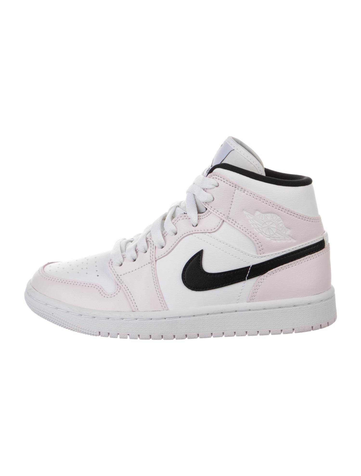 Jordan 1 Mid 'Barely Rose' (W) Athletic Sneakers