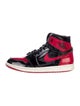 Jordan Patent Leather Printed Sneakers