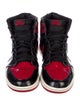 Jordan Patent Leather Printed Sneakers