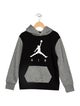 Jordan kid boys' grey and black sweater
