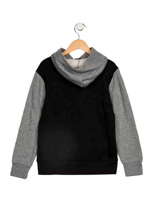 Jordan kid boys' grey and black sweater