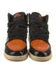 Jordan Leather Colorblock Pattern Sneakers