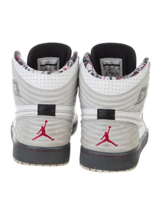 Jordan Leather Printed Sneakers