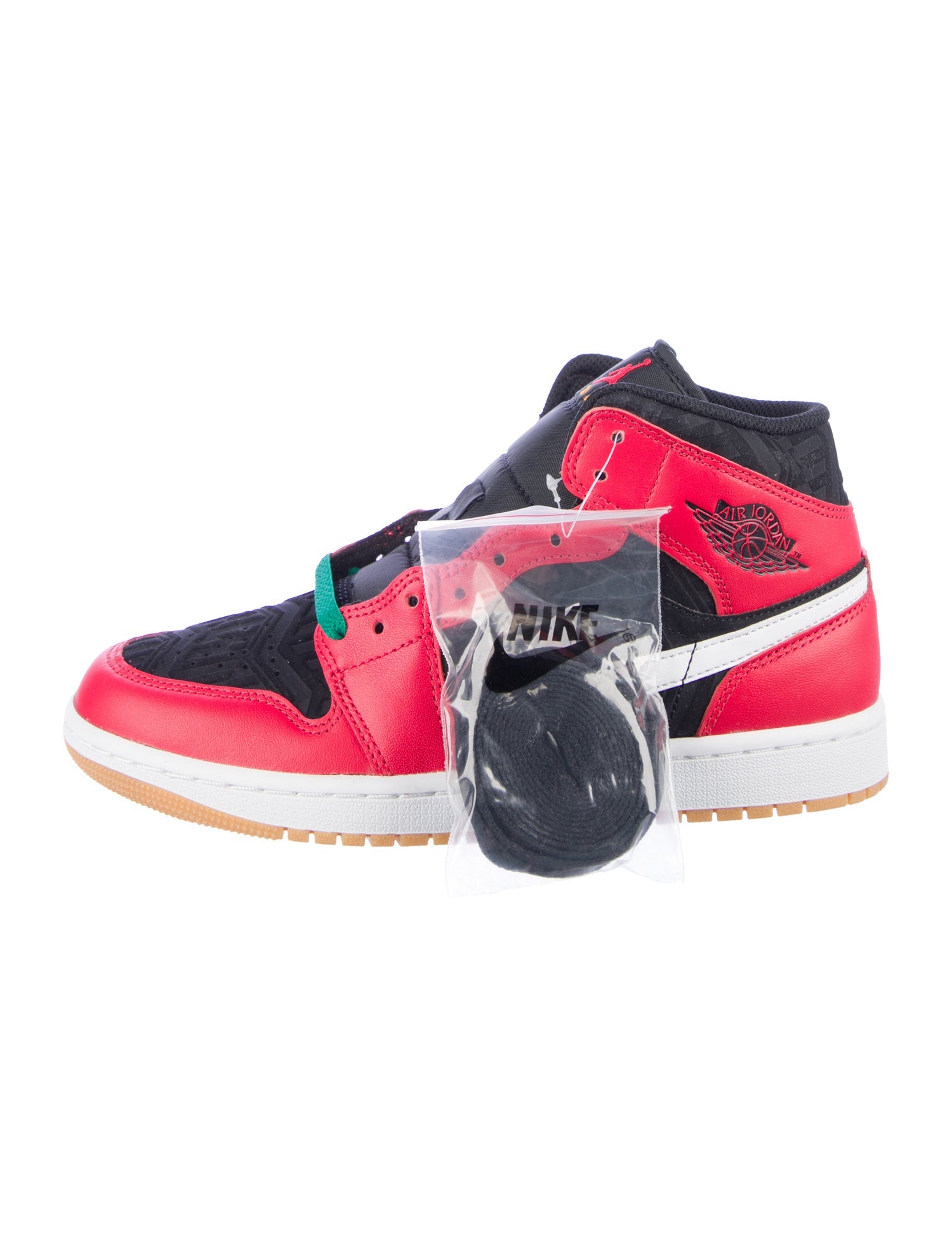 Jordan Leather Colorblock Pattern Sneakers w/ Tags