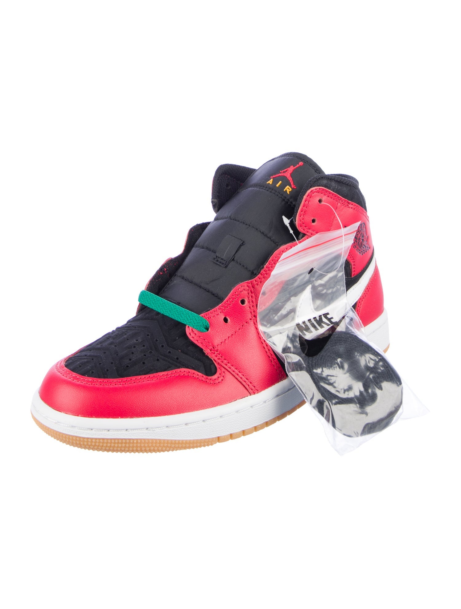 Jordan Leather Colorblock Pattern Sneakers w/ Tags