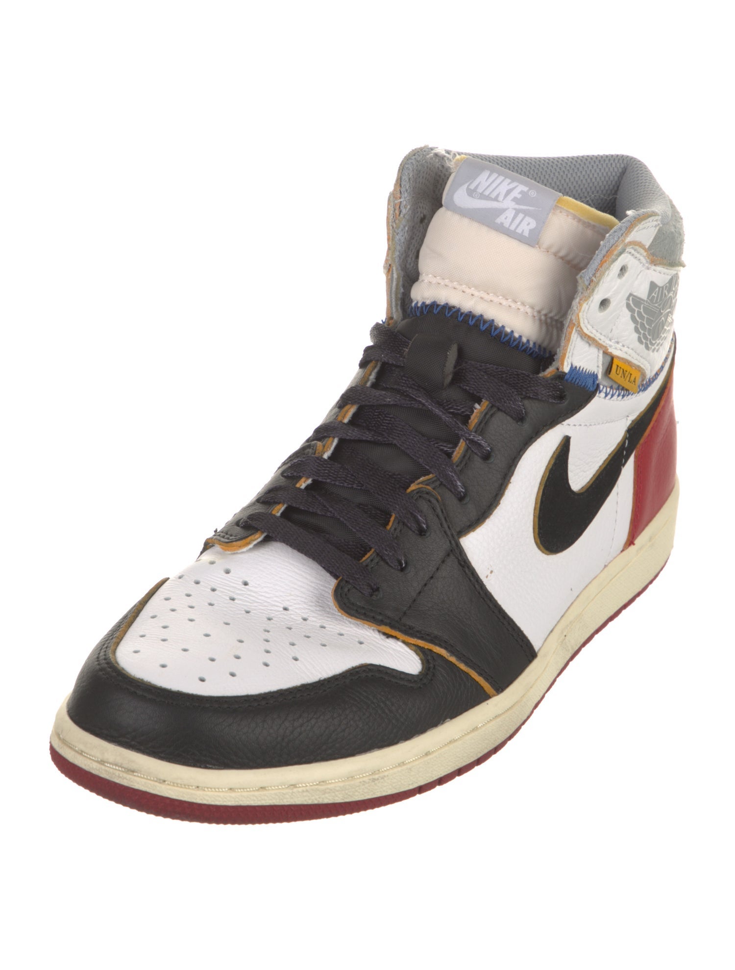 Jordan x Union LA 1 Retro High 'Black Toe' Sneakers