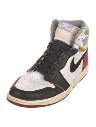 Jordan x Union LA 1 Retro High 'Black Toe' Sneakers