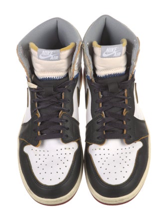 Jordan x Union LA 1 Retro High 'Black Toe' Sneakers
