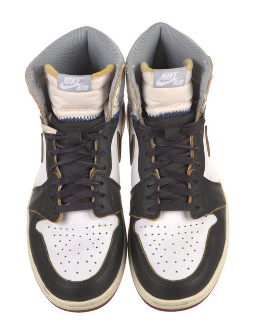 Jordan x Union LA 1 Retro High 'Black Toe' Sneakers