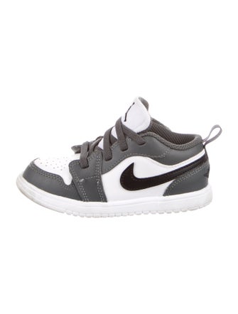Jordan Infant Boys' 1 Low ALT White Iron Grey Black (TD) Sneakers