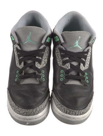 Jordan Leather Printed Athletic Sneakers