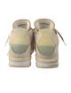 Off-White x Jordan 4 Retro 'Sail' (W) Sneakers