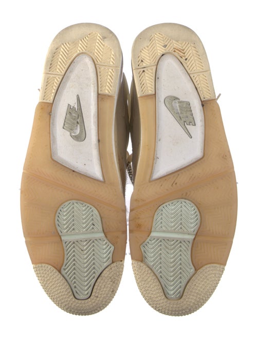 Off-White x Jordan 4 Retro 'Sail' (W) Sneakers