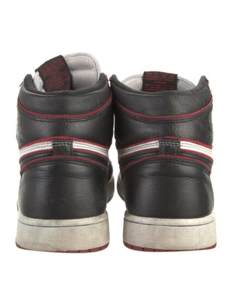 Jordan Leather Printed Sneakers