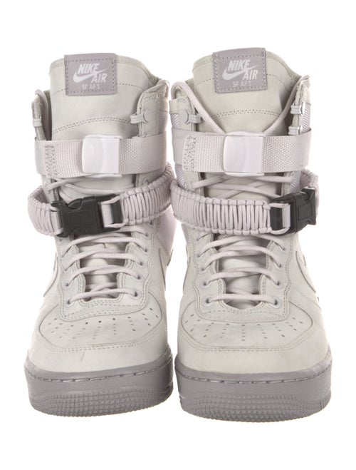 Nike SF Air Force 1 High Vast Grey Wedge Sneakers