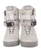 Nike SF Air Force 1 High Vast Grey Wedge Sneakers
