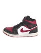 Jordan 1 Mid 'Bred Toe' Sneakers