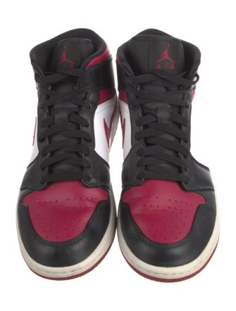 Jordan 1 Mid 'Bred Toe' Sneakers