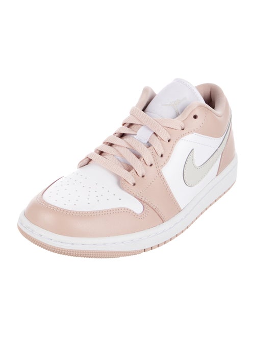 Jordan Jordan 1 Low Particle Beige Athletic Sneakers
