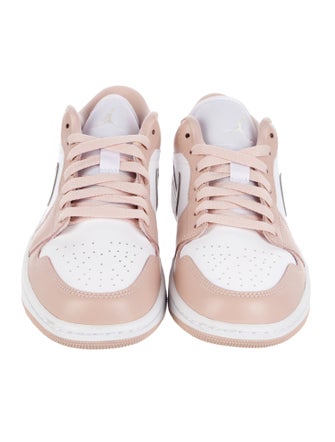 Jordan Jordan 1 Low Particle Beige Athletic Sneakers