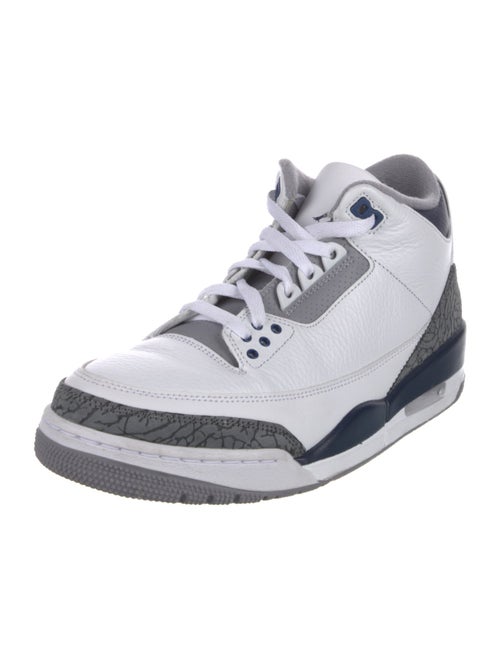 Jordan Leather Printed Athletic Sneakers