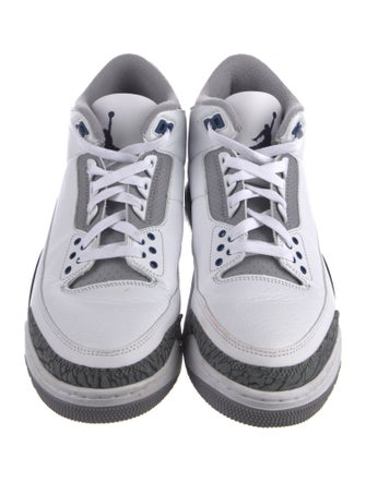 Jordan Leather Printed Athletic Sneakers