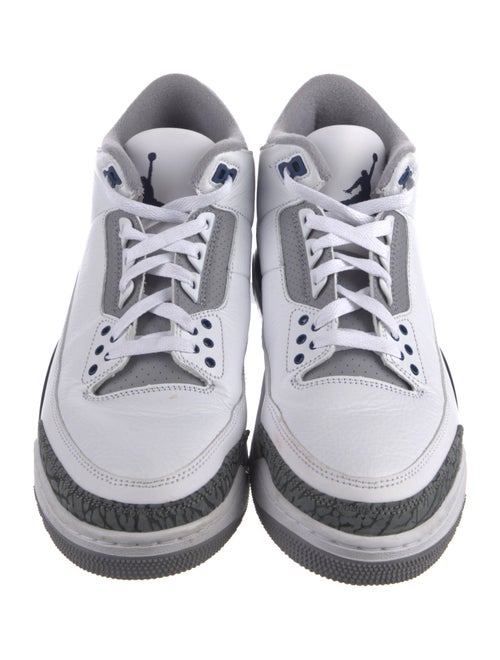 Jordan Leather Printed Athletic Sneakers