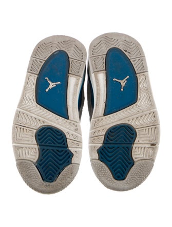 Jordan Kids' 4 Retro 'Military Blue' Sneakers