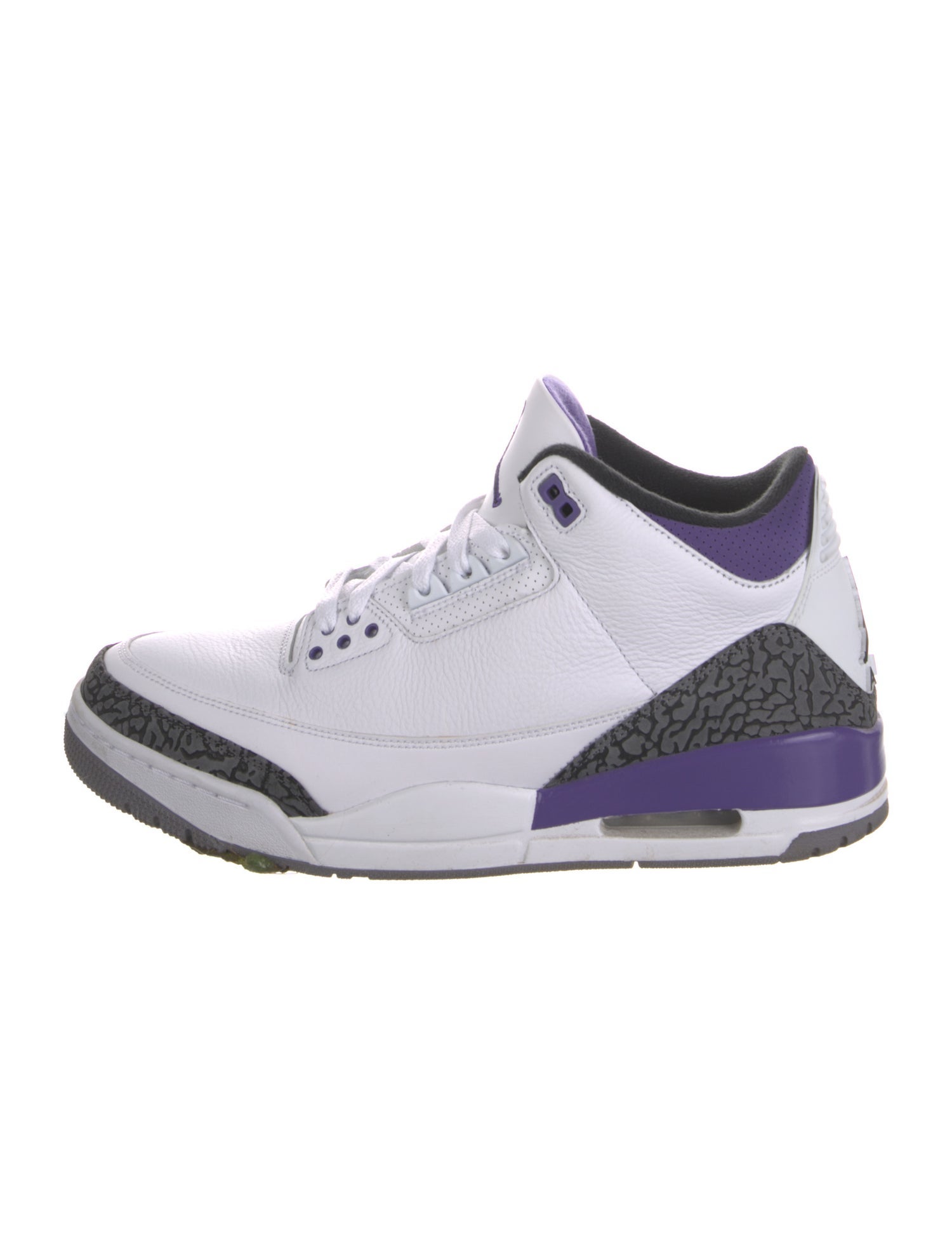 Jordan Leather Printed Athletic Sneakers