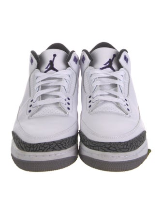 Jordan Leather Printed Athletic Sneakers