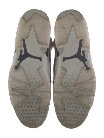 Jordan Suede Embroidered Accent Sneakers